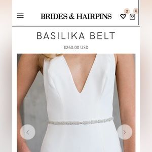 Brides & Hairpins Basilika belt